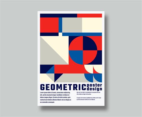 Geometric Poster Design 463487 Vector Art at Vecteezy