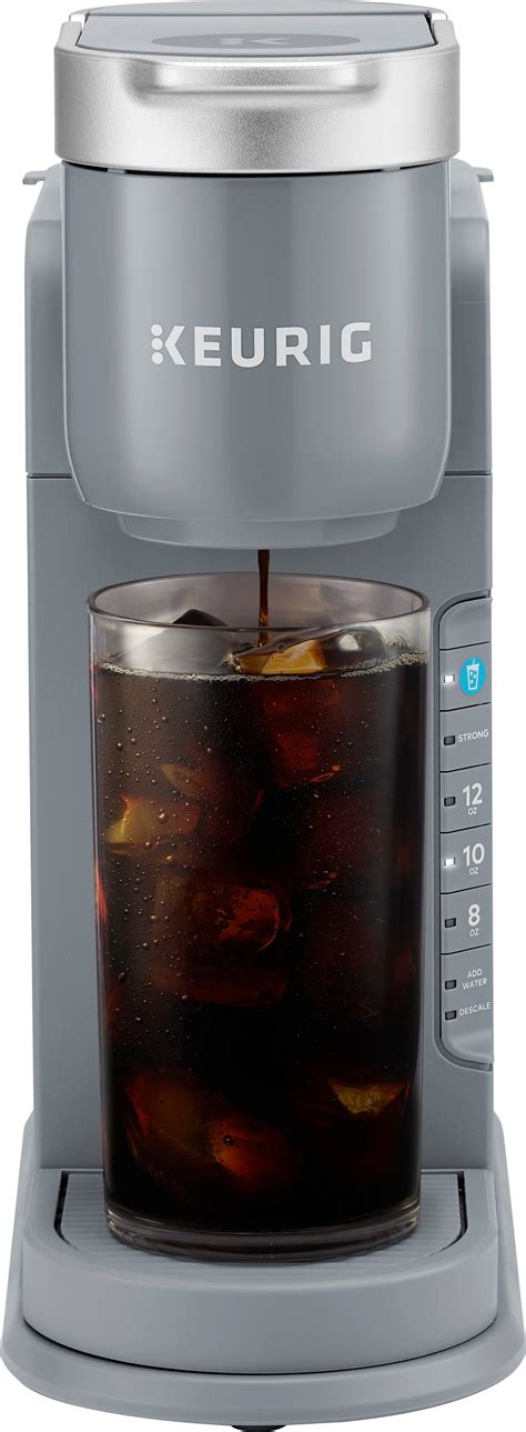 Keurig K-Iced Single Serve K-Cup Pod Coffee Maker Gray 5000371871 ...