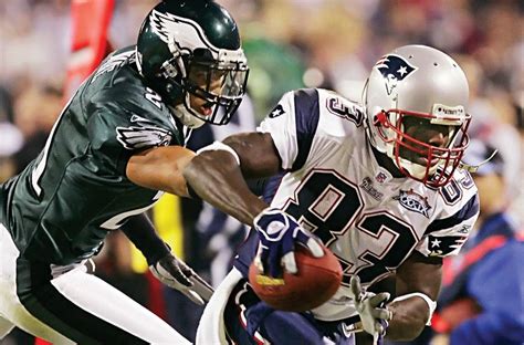 Eagles vs. the New England Patriots in Super Bowl XXXIX, in 2005 ...