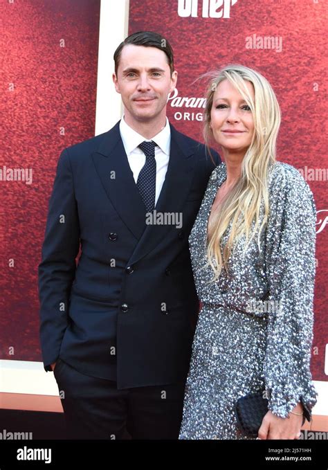 Los Angeles, California, USA 20th April 2022 Actor Matthew Goode and wife Sophie Dymoke attend ...