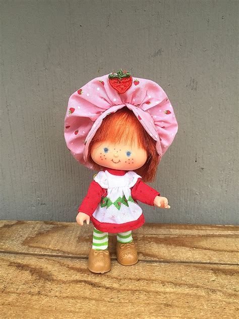 Strawberry Shortcake Doll Vintage 1980s Strawberry Shortcake