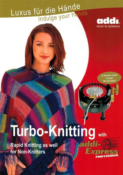 Knitting with addi-Express Professional - addi Pattern Book | Machine knitting, Circular ...