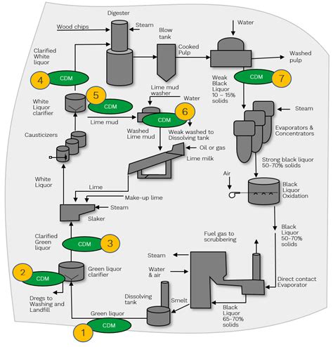 Kraft Process Diagram