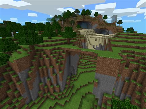 life360: Lava, Waterfalls, Land Bridges | Minecraft PE Seeds