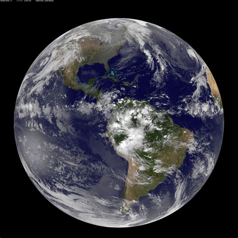 Satellite View of Earth on 11.11.11 | NOAA's GOES-13 satelli… | Flickr