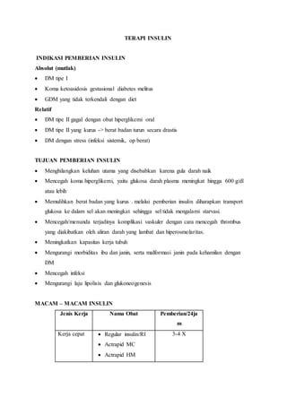 Terapi insulin | PDF | Free Download