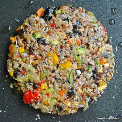 The Ultimate Veggie Burger Recipe • The View from Great Island