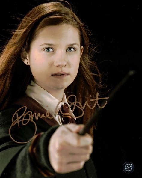 Bonnie Wright Harry Potter 8x10 Autographed Photo – Icon Autographs