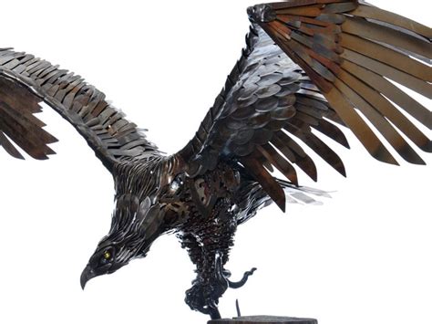 Alan Williams Recycles Discarded Metal Into Awesome Animal Sculptures ...