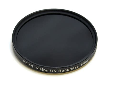 Kolari Vision UV Photography Filter, Ultraviolet Bandpass Transmission Lens Filter - Kolari Vision