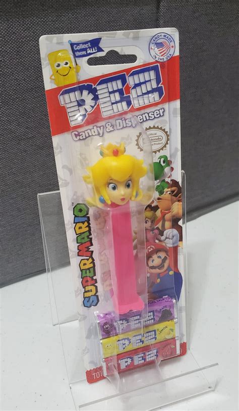 Mavin | Nintendo Super Mario Princess Peach Pez Candy and Dispenser NEW