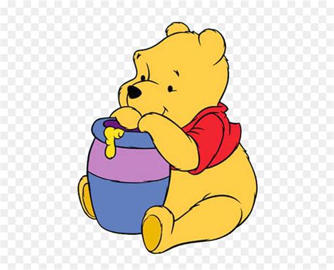 Winnie Pooh Png - Cartoon Winnie The Pooh Honey Pot, Transparent Png - vhv