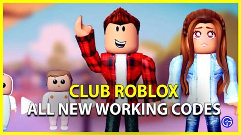 Club Roblox Codes (July 2023) - Gamer Tweak