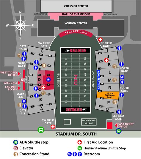 Husky Stadium Seating Chart Rows