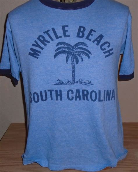 vintage 1980 Myrtle Beach t shirt Large 50/50 by vintagerhino247 on Etsy | Beach t shirts ...