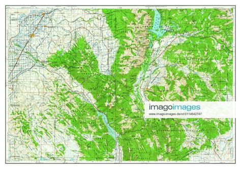 Driggs, Idaho, map 1962, 1:250000, United States of America by Timeless ...