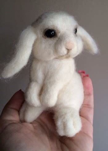 8 Artistic Needle Felted Bunny Tutorials | Guide Patterns