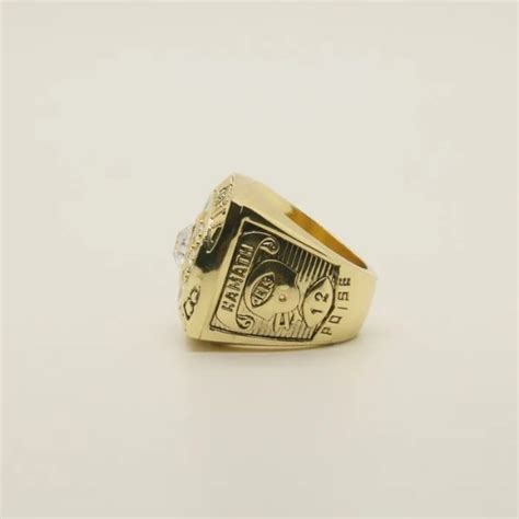 NFL 1968 NEW YORK JETS Super Bowl III Championship Ring – Championship ...