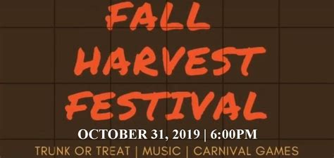 Fall Harvest Fest – First AME Church