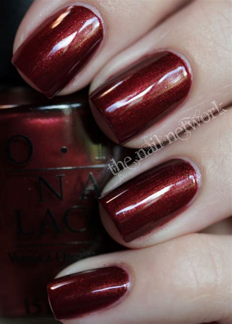 The Nail Network: Hello Autumn! (OPI Romeo & Joliet)