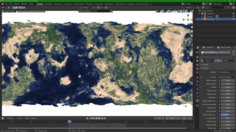 ArtStation - Procedural Planet Texture Map Generator - Blender | Resources