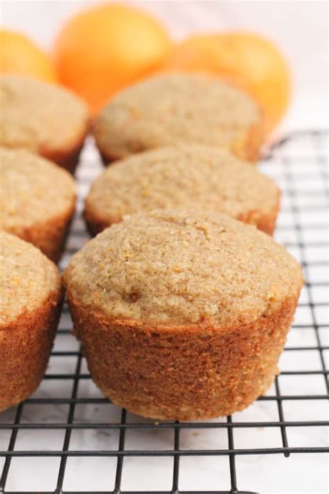 Orange Carrot Oat Muffins (gluten-free, flourless, whole grain, dairy-free, low sugar) - Mile ...