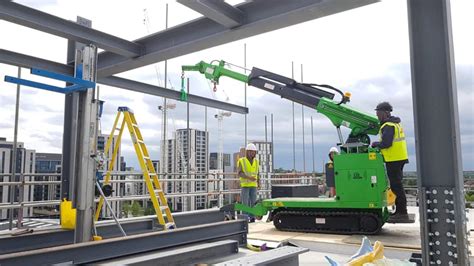 Installing Steel Beams on a Construction Site in Watford - Ultimate Steel Beam Lifter