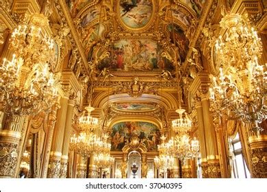 Paris Interior Opera Garnier Stock Photo 37040395 | Shutterstock