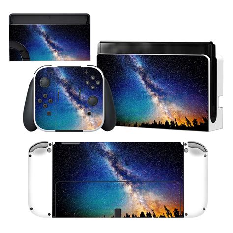 Milkyway Galaxy Nintendo Switch OLED & Joycons Skin Sticker Decal ...