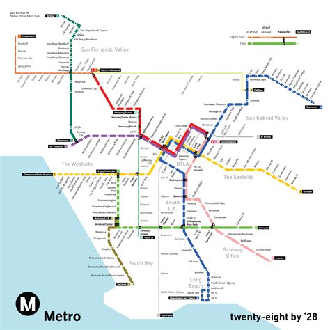 La Metro Rail Map World Map | Images and Photos finder