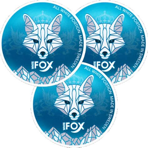 White Fox All White Portion Slim 16 mg in Dubai - YEN VAPE