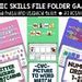 Basic Skills File Folder Games, Printable Kindergarten File Folder Games , Basic Skills ...