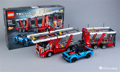 LEGO Technic 42098 Car Transporter Review-44 - The Brothers Brick | The Brothers Brick