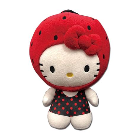 Hello Kitty Strawberry Plushie With Candy Set Medium ...