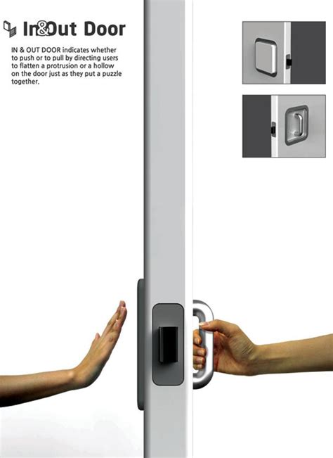 Pull and Push door concept makes coming and going a lot easier