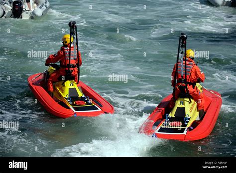 RESCUERUNNER a Sea rescue Boat of The Swedish Sea Rescue Society Stock Photo - Alamy