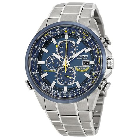 Citizen Eco Drive Blue Angels Chronograph Men's Watch AT8020-54L - Eco-Drive - Citizen - Watches ...