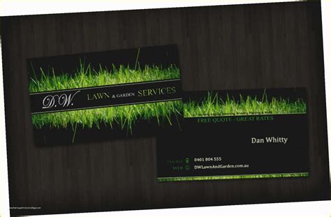 Lawn Care Business Card Templates Free Downloads Of Lawn Care Business ...