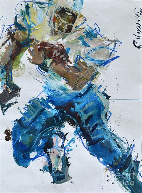 Nfl Football Painting Painting by Robert Joyner