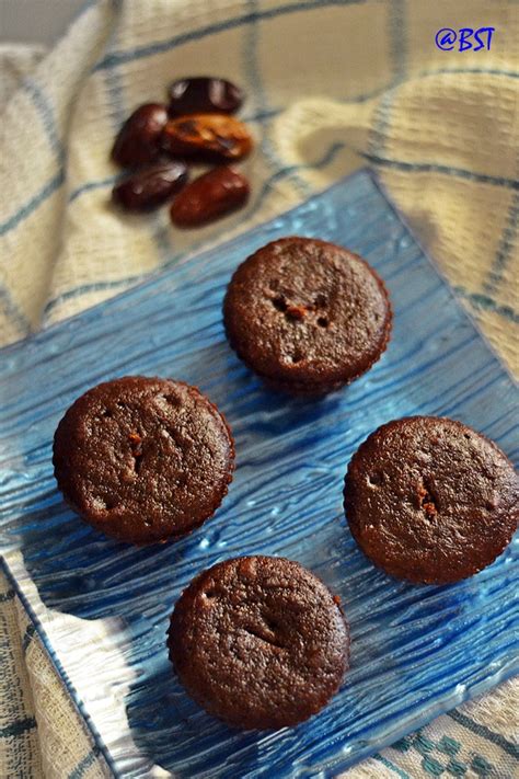 Wholewheat Date Cocoa Muffins - The Big Sweet Tooth