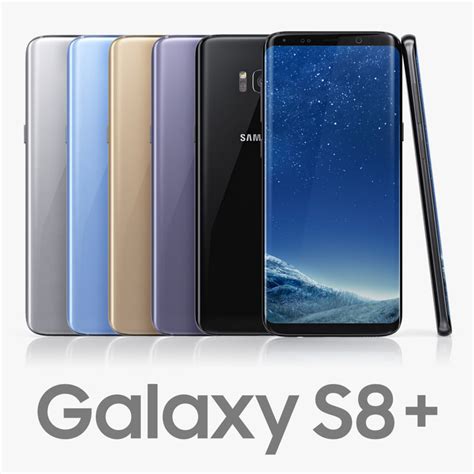 3D samsung galaxy s8 colors | 1147043 | TurboSquid