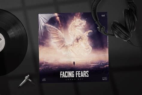 Facing Fears Premade Album Art - Photoshop PSD