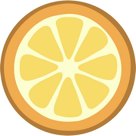 Lemon slice clip art 2 – Clipartix