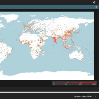 SIR model simulation in GLEAMviz -personal contribution. | Download ...