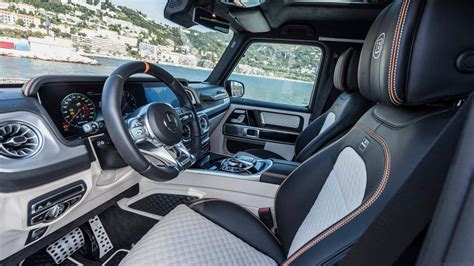 Exquisite two-tone BRABUS fine leather appointments give the interior ...