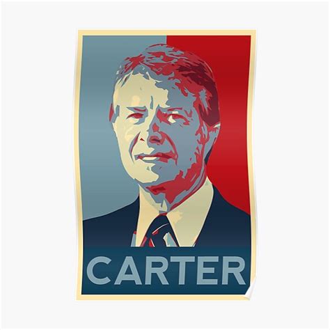 "Jimmy Carter poster" Poster by SozioNiko | Redbubble