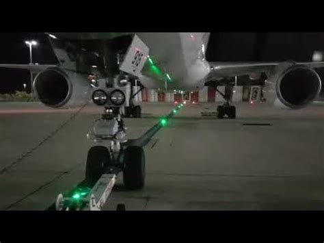 Boeing 757 Pushback & Engine Start - YouTube