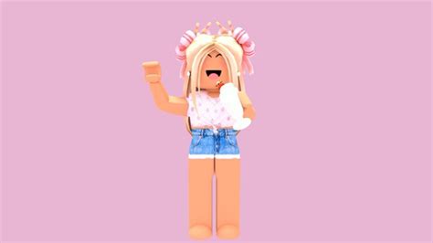 Roblox Character Gfx Girl Waving