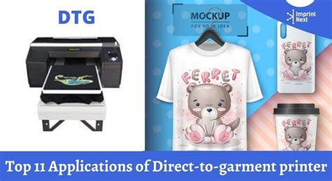 Top 11 Applications of Direct-to-garment printer - ImprintNext Blog