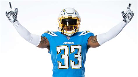 Iconic Powder Blues to Serve as Chargers’ Primary Jersey in 2019